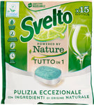 Svelto Powered By Nature, Tutto in 1, Confezione da 15 Pastiglie