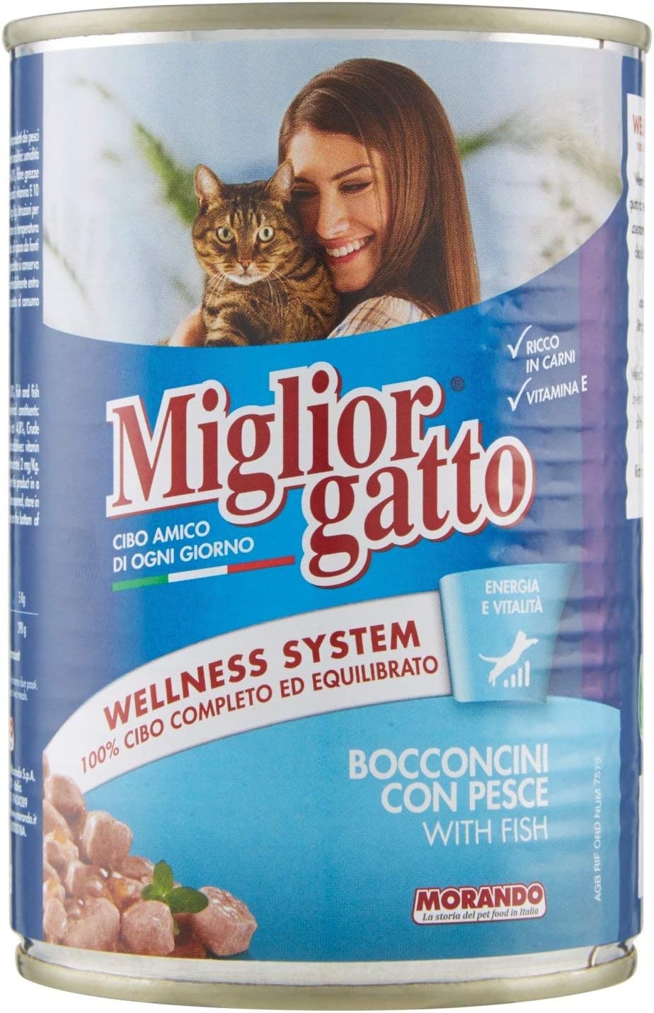 MigliorGatto Bocconi Pesce 405 Grammi