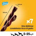 Pedigree Rodeo Ropper, Snack per Cani al gusto Manzo, 20 Confezioni x 4 stick da 70 g l’una, 80 stick in totale