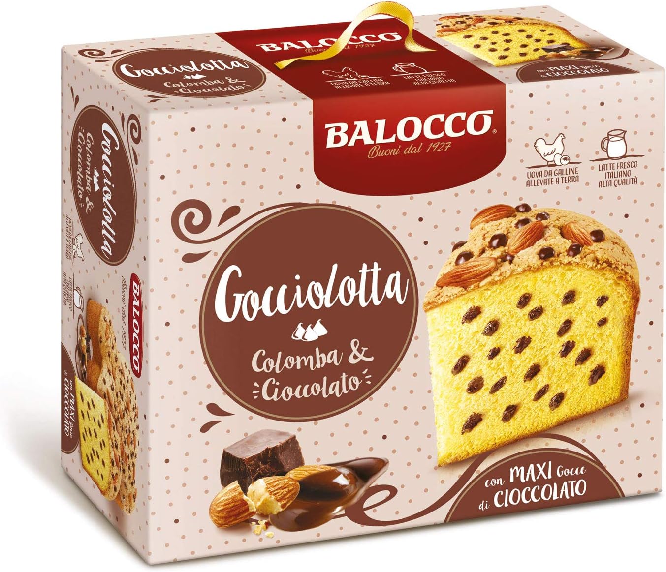 Balocco Colomba Gocciolotta, 750g