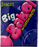 Big Babol Gomma da Masticare, Tutti Frutti, 3 x 37g