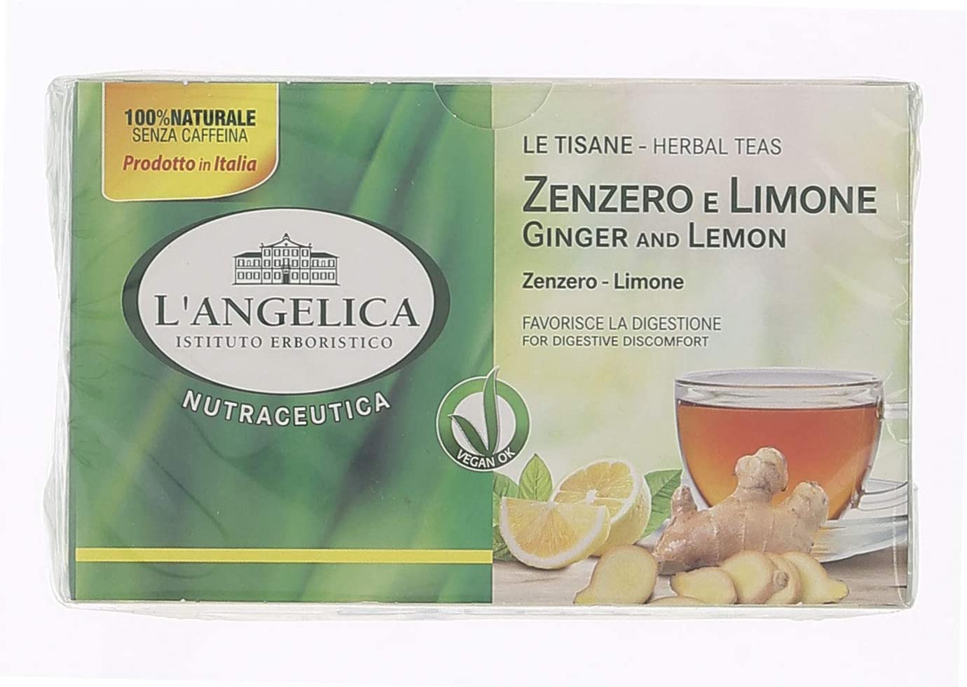 ANGELICA TISANA ZENZERO E LIMONE 20 FILTRI