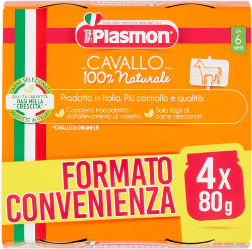 Plasmon Cavallo, 4 x 80 gr