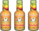 3X Arizona - TRIS Cowboy Cocktail - Mucho Mango Fruit Juice 500 ml [Special Edition] - Bibita rinfrescante al Mango- Novità