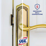 Smac - Brilla Metalli, Detergente Crema per Bronzo, Ottone, Rame e Cromature, Lucida e Protegge dall'Ossidazione, 250 ml