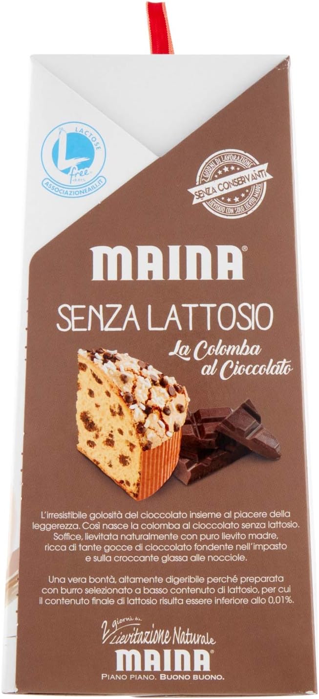 Maina Senza Lattosio la Colomba al Cioccolato 750 g