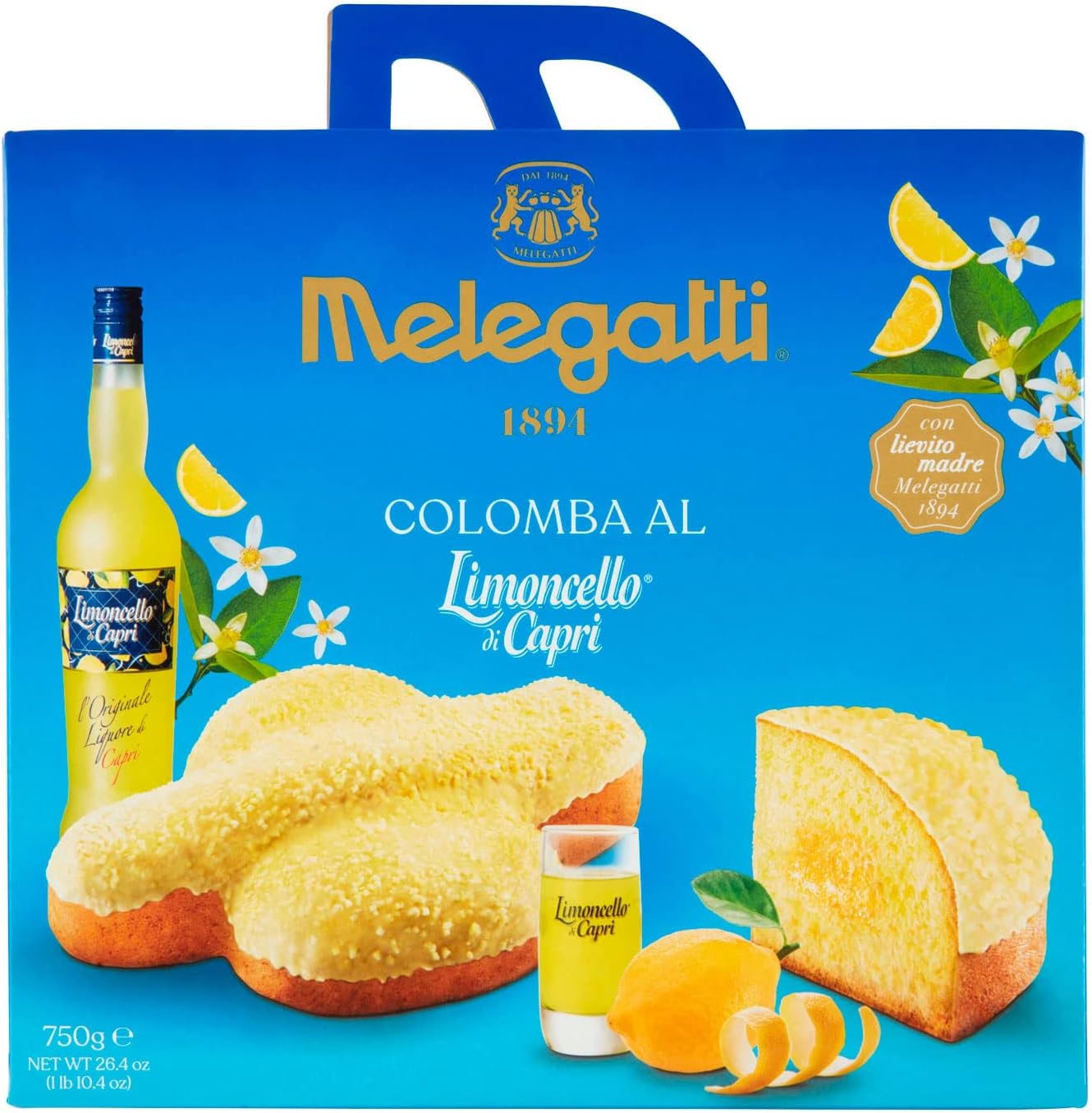 Melegatti Colomba Limoncello Di Capri, 750g