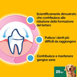 Pedigree Dentastix Snack per la Igiene Orale (Cane Grande +25 kg) 270 g 28 Pezzi - 4 Confezioni da 28 Pezzi (112 Pezzi totali)