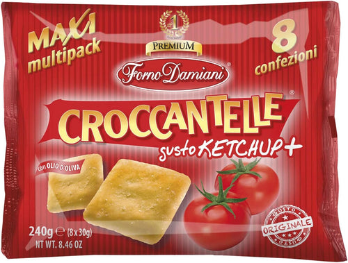 Forno Damiani Croccantelle Mpk Gr30x8 Ketchup, 240g