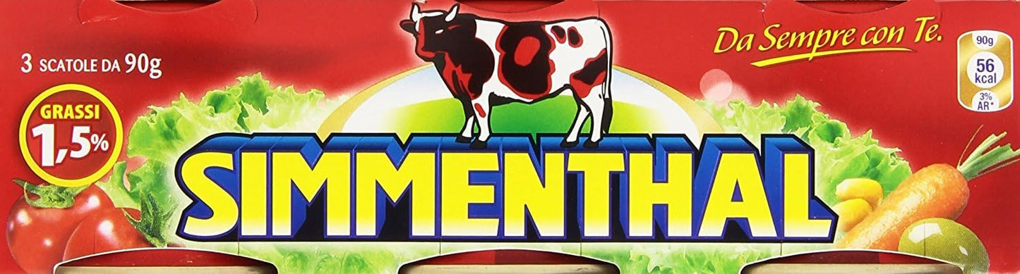 Simmenthal: Piatto Pronto di Carni Bovine in Gelatina Vegetale - Piatto Pronto di Carni in Gelatina Vegetale - Confezione da 6