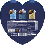 BACI PERUGINA ASSORTITO Cioccolatini al Latte e Fondente 70% ripieni al Gianduia, Scatola Regalo San Valentino 150g