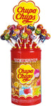 Chupa Chups The Best Of Sucettes aux Goûts assortis: Fraise, Pomme, Cola, Cerise, Lait Fraise, Cacao-Vanille et Kiwi-Fraise-Orange, 100 Pièces, 1200g