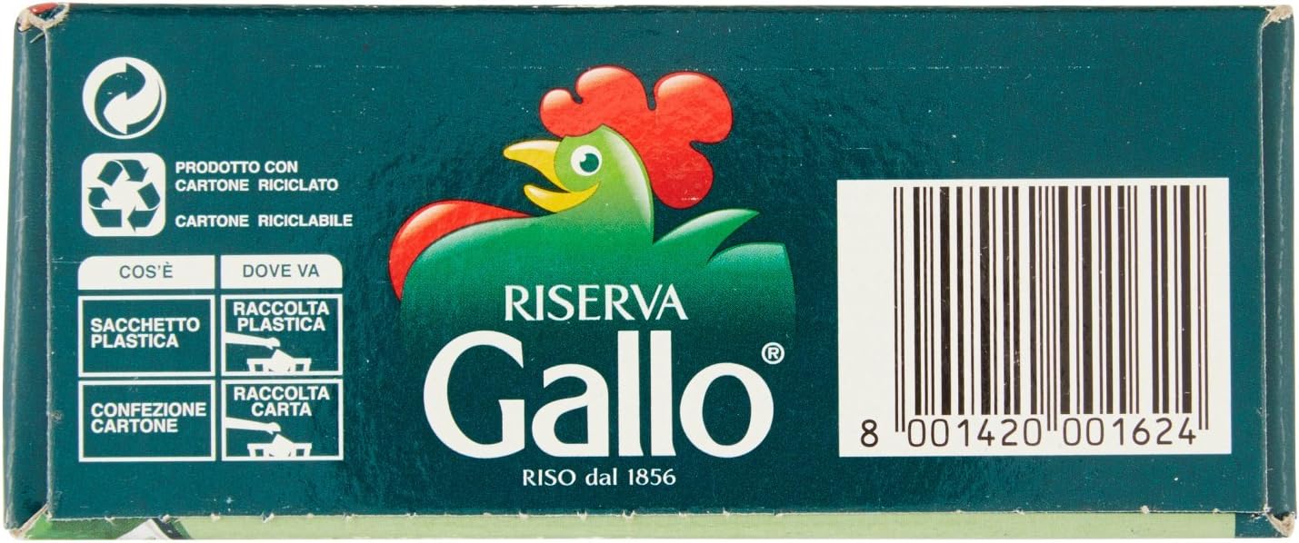 Gallo - Riso Arborio, Chicchi grossi - 2 confezioni da 1 kg [2 kg]