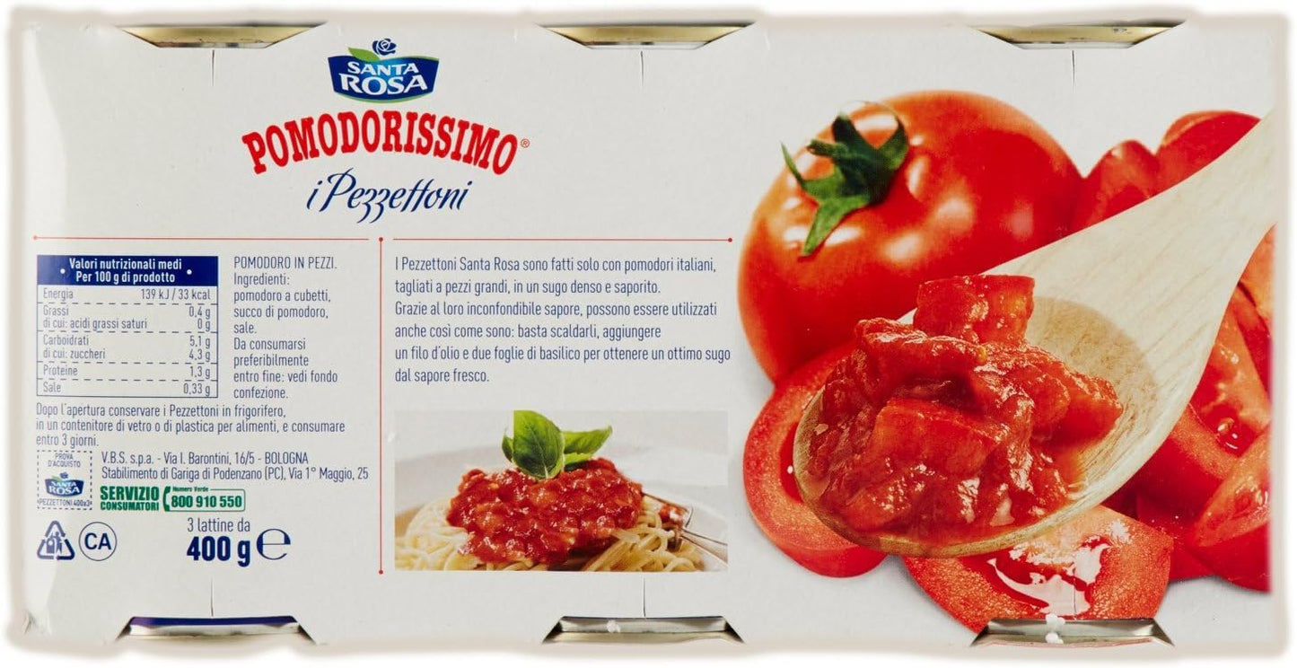S.Rosa Pezzettoni 3X400Gr