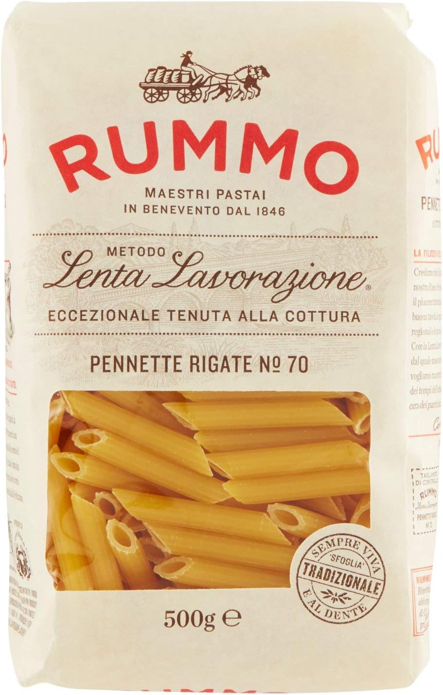 Rummo Pennette Rigate - 500 Gr