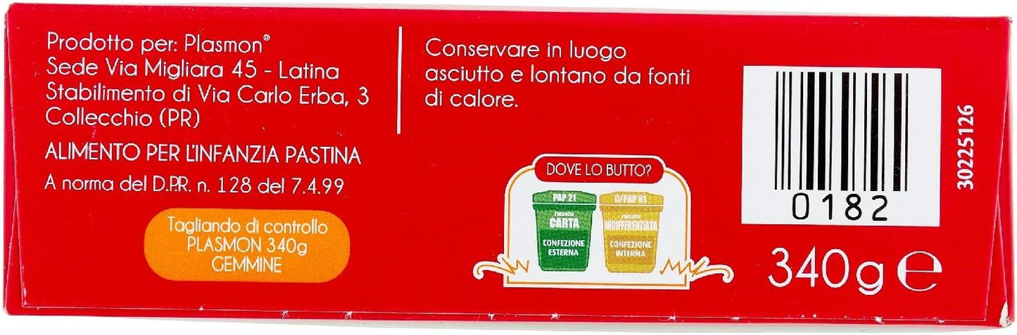 Plasmon Pastina Gemmine 340g