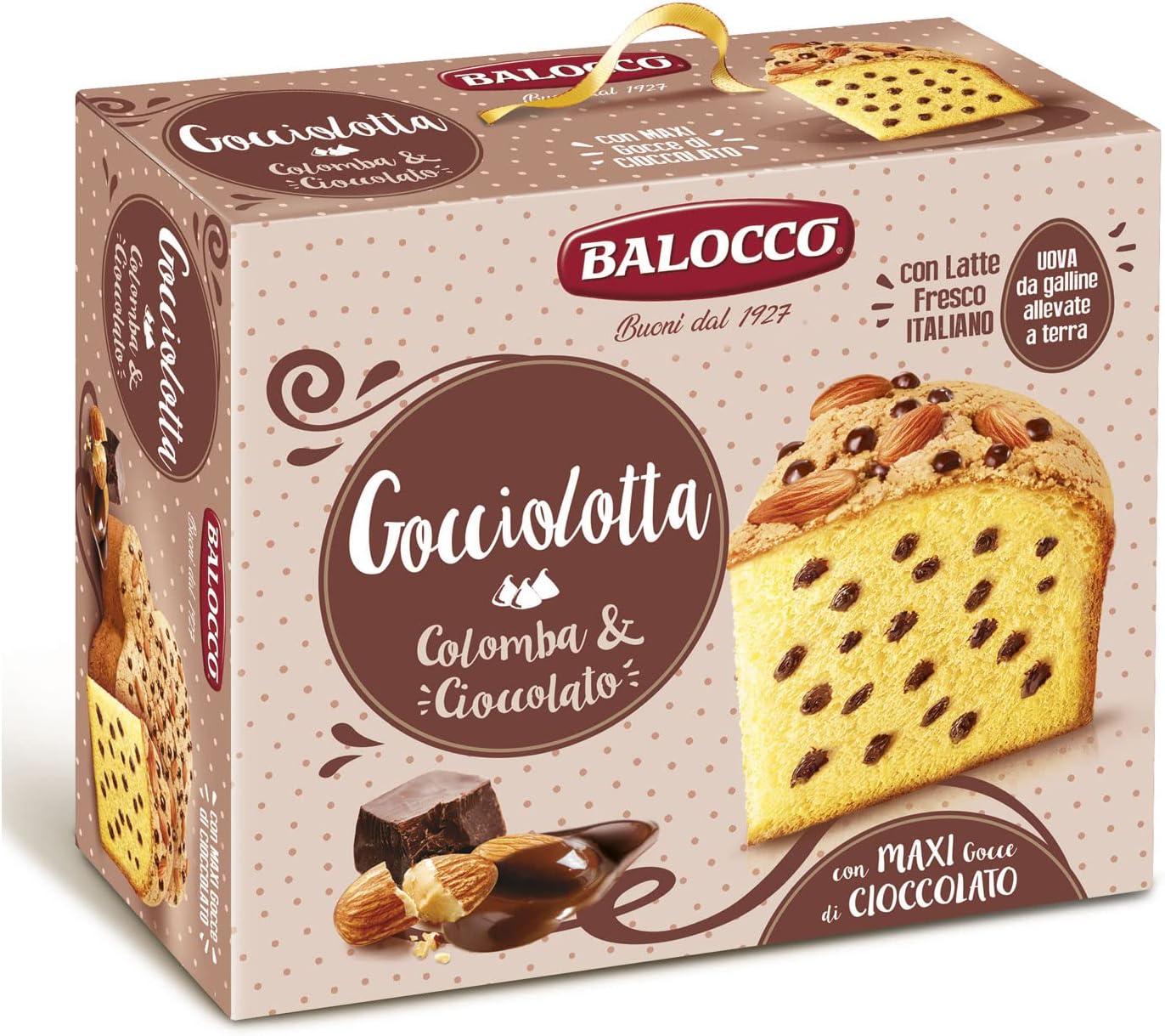 Balocco Colomba Gocciolotta, 750g