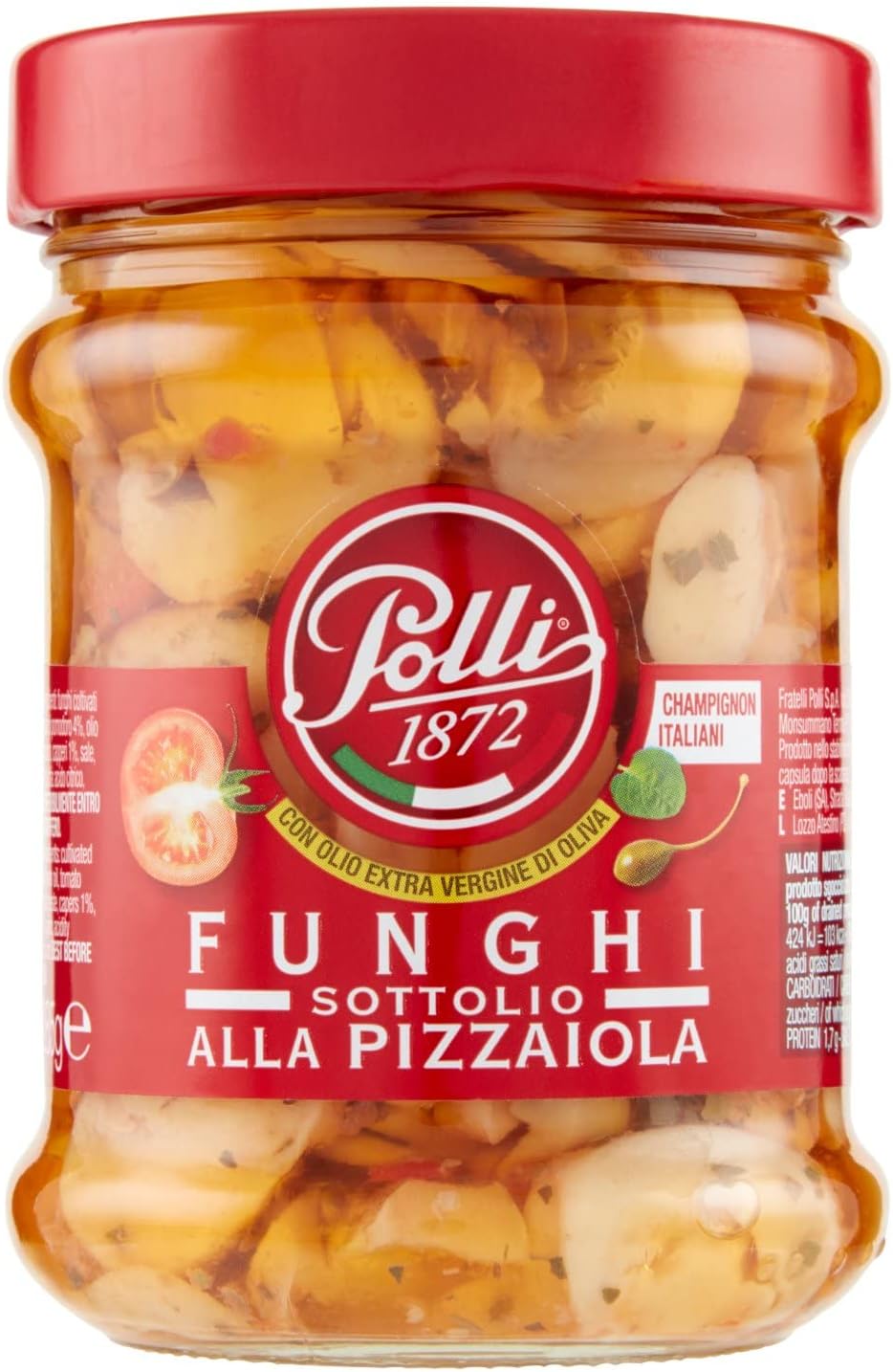 Polli Funghi Alla Pizzaiola, 285g