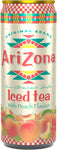 Arizona, Green Tea Honey & Peach Juice, Deliziosa Bevanda al Tè Verde con l'Aggiunta di Miele e Succo alla Pesca, Gusto Dolce e Delicato, Ideale da Gustare in Ogni Momento, 12 x Lattina da 330 mL