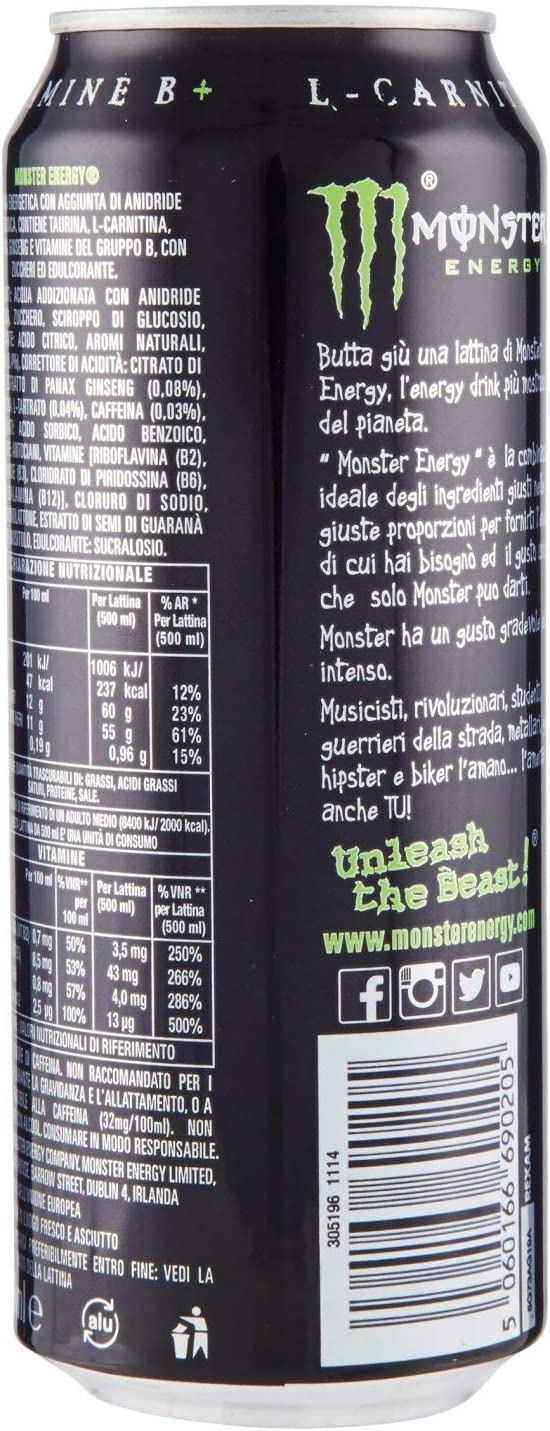 Monster - Bevanda Energetica, 500 ml