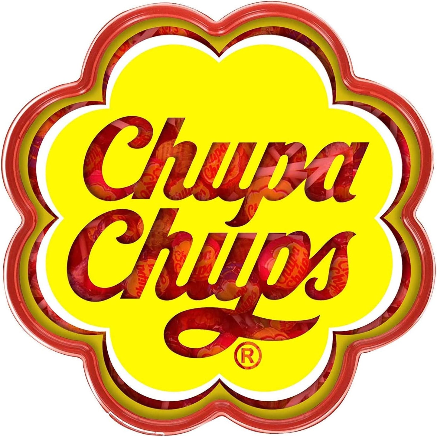 Chupa Chups Margherita, Confezione Speciale, Gusti Assortiti Frutta e Cola, Senza Glutine, Idea Regalo per Feste e Compleanni, Ottimo come Idea Regalo Per Natale, Box Regalo con 30 Lollipop