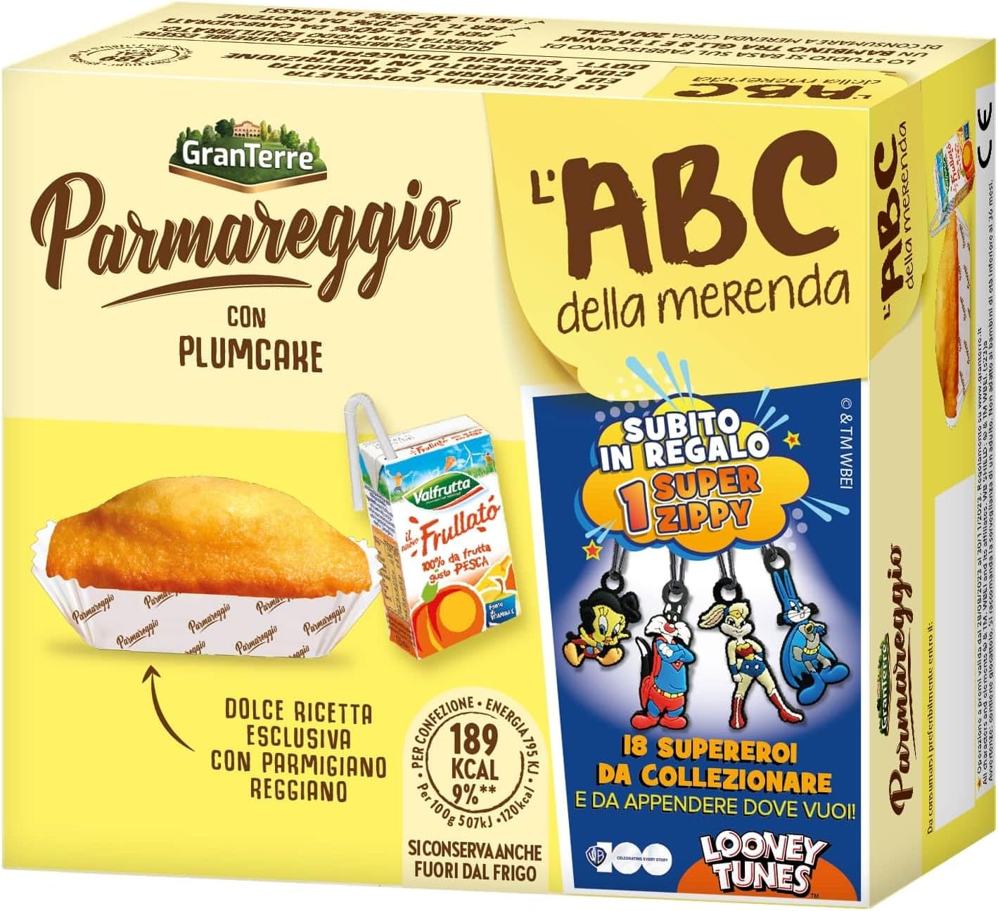 Parmareggio l'Abc della Merenda - Plumcake - 0.16 kg