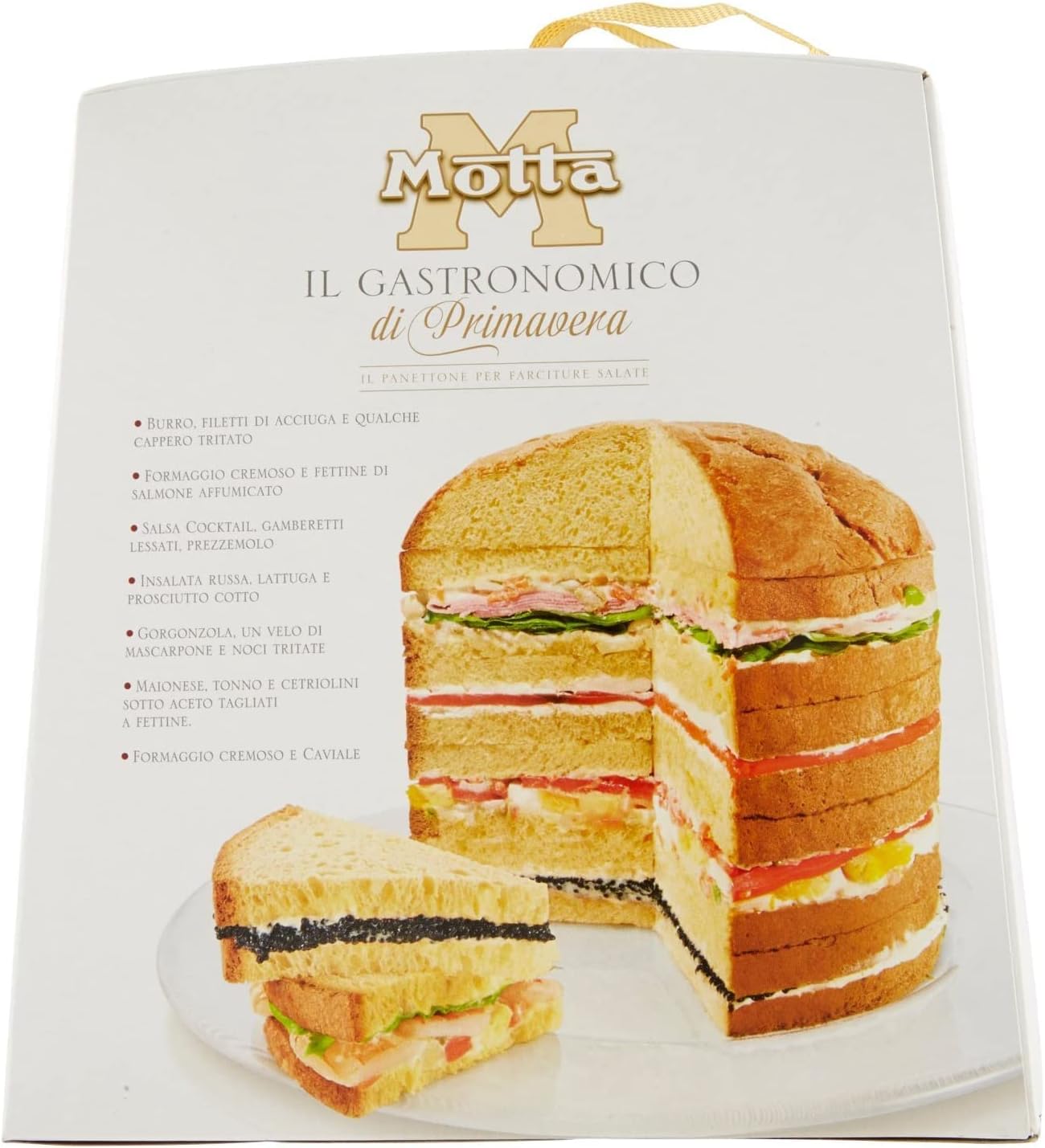 Motta - Panettone Maxi Gastronomico 700 g - Da farcire con creatività