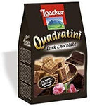 Loacker Quadratini Dark Choco.Gr.250