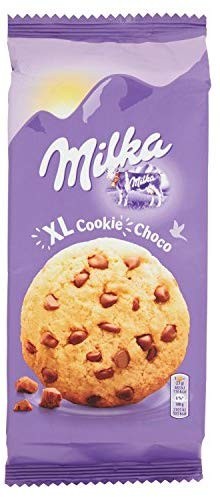 Milka Cookies Cioccolato - 184 gr, Confezione da 5 pezzi