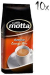motta 10 X Espresso Classico Lounge Bar Italian Coffee Beans 1 kg