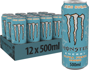 Monster Energy, Ultra Fiesta - 12 lattine da 500 ml