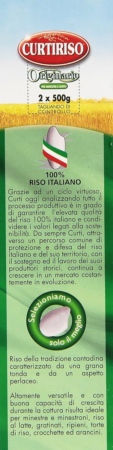 Curtiriso - Riso Originario, Per Minestre E Suppli' - 1000 G
