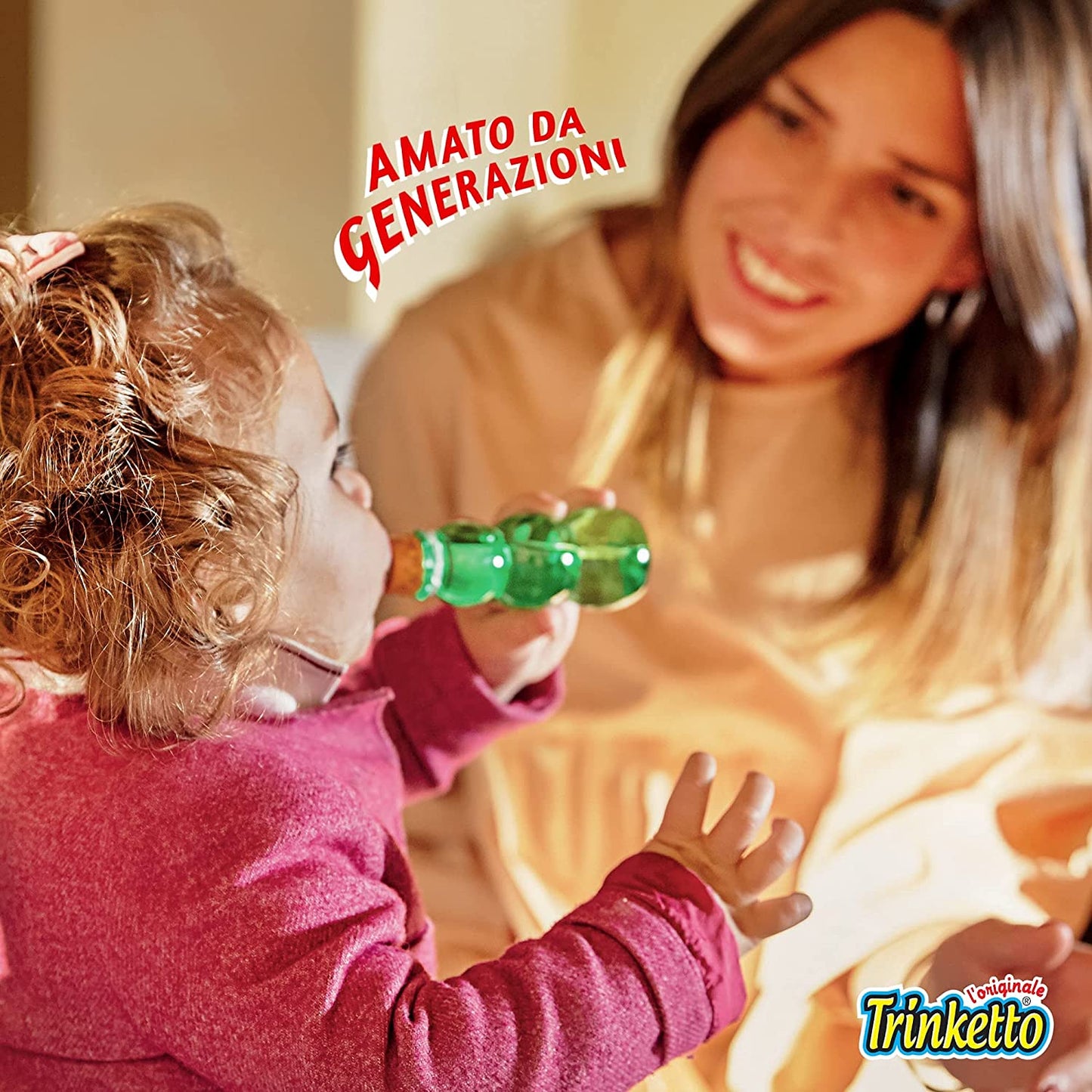 TRINKETTO Bevanda Analcolica al Gusto di Fragola 24 pz, La Caramella Liquida, il Candy Drink più Amato Dai Bambini, Made in Italy, Senza Glutine, Senza Coloranti, Senza Lattosio,