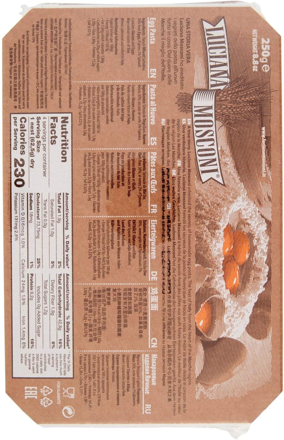 Mosconi - Pappardelle Mosconi - 250 g