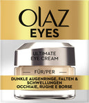 Olaz Eyes Ultimate Eye Cream contro occhiaie, rughe e gonfiori, 15 ml