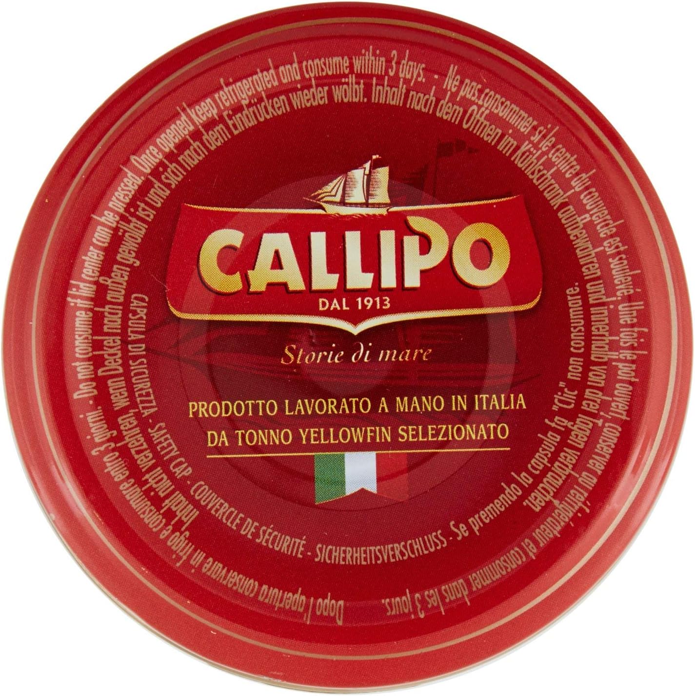 Callipo Tonno Sottolio Vasetto, 170g, 170 grammo