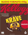 Kellogg's Krave Fagottini di Frumento, Dark Choco, 410g