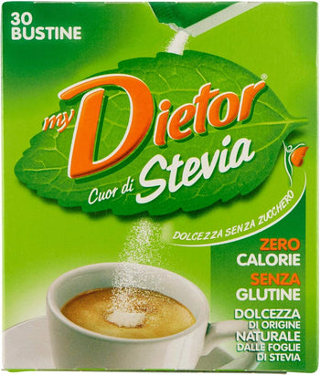 Dietor Stevia Cuor di Stevia Dolcificanti, 30 g