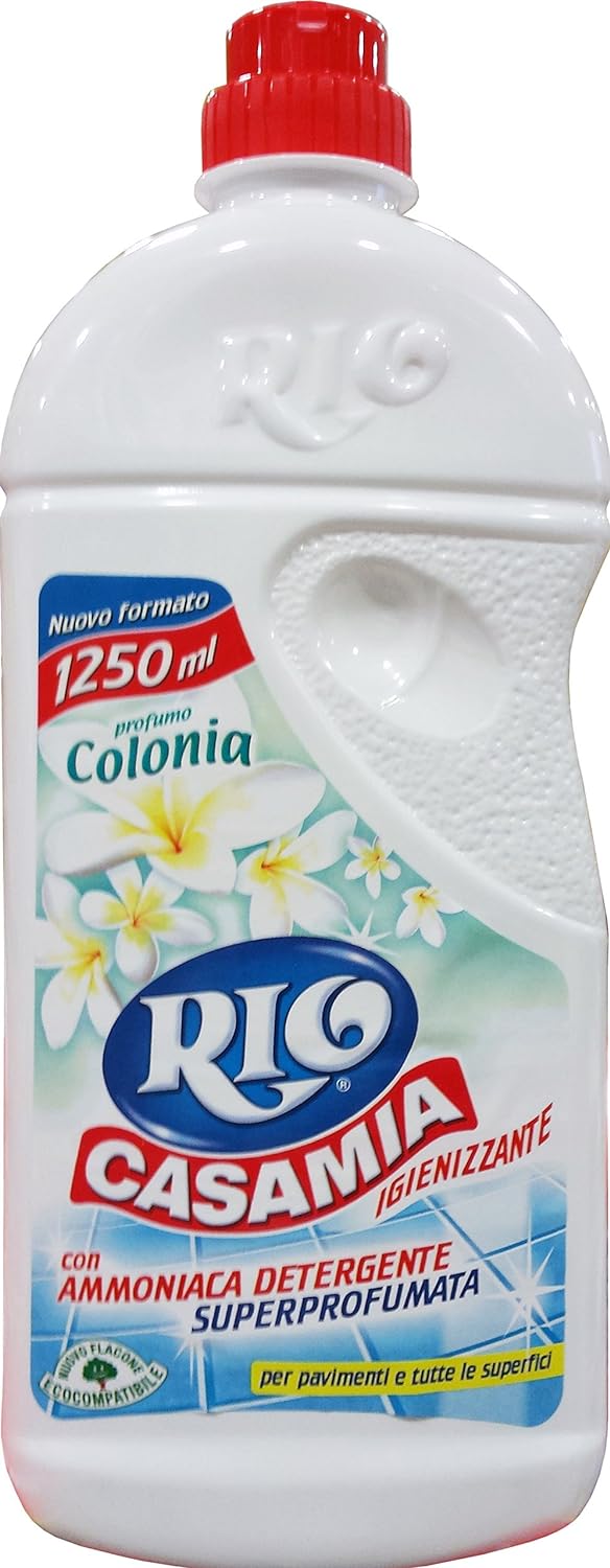 9 x RIO CASA MIA Lavapavimenti&Tutte Le Superfici Colonia 1250Ml