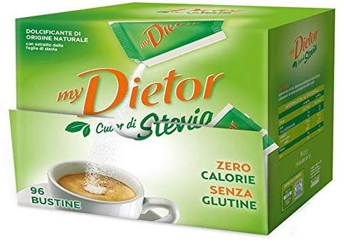 My dietor cuor di stevia confezione da 96 bustine (1000043091)