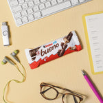 Kinder Bueno, snack al cioccolato, 6 pezzi da 43 gr