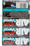 Vigorsol Air Action Black Ice, Gomma da Masticare, Liquirizia, 4 confezioni da 5 stick [20 stick]