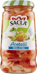 Saclà, Acetelli, Insalatina, Ideale per Aperitivo, Antipasti e Contorni, Vaso Vetro, 290g (150g sgocciolato), Confezione da 12 pezzi