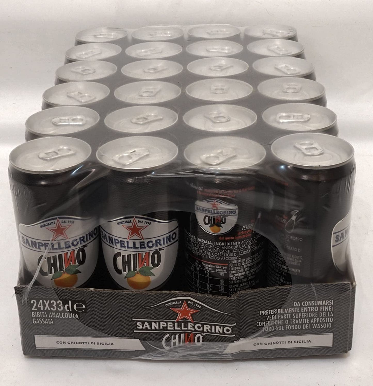 San Pellegrino Chino' 24 lattine da 33 cl (1000032416)