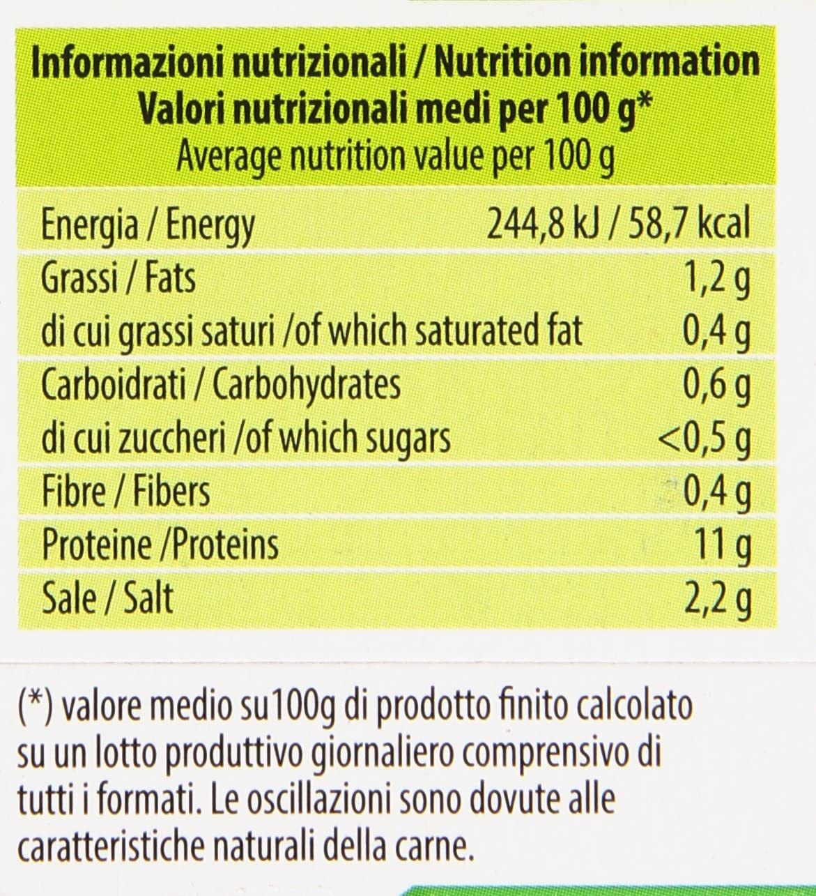 Montana - La Classica Italiana, Carne Magra In Gelatina - 360 G