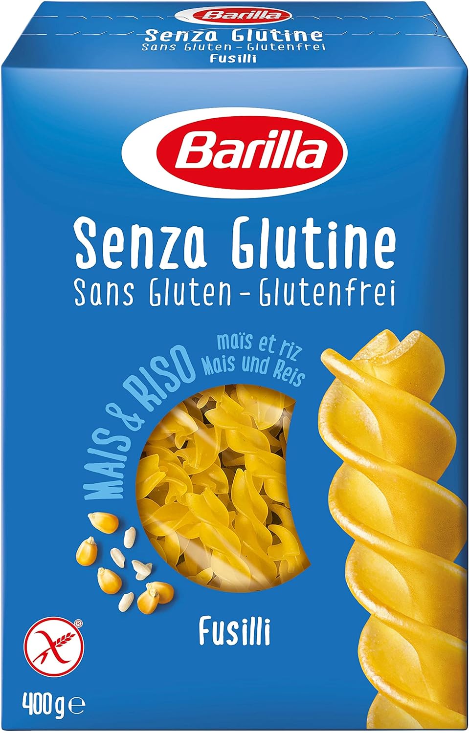 Barilla Fusilli senza Glutine, 400g