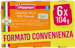 Plasmon Omogeneizzato - Mela Banana 6x104g (4 Confezioni)