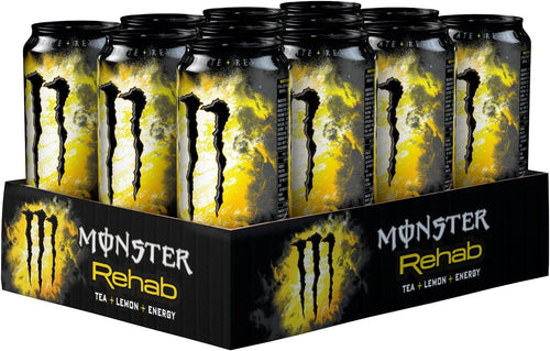 Monster Energy - Rehab 500 ml, confezione da 12