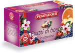 Pompadour Infuso Mix Frutti di Bosco, 20 Bustine