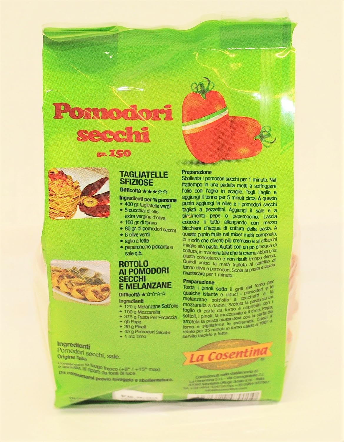 Pomodori Secchi Italiani 150 gr